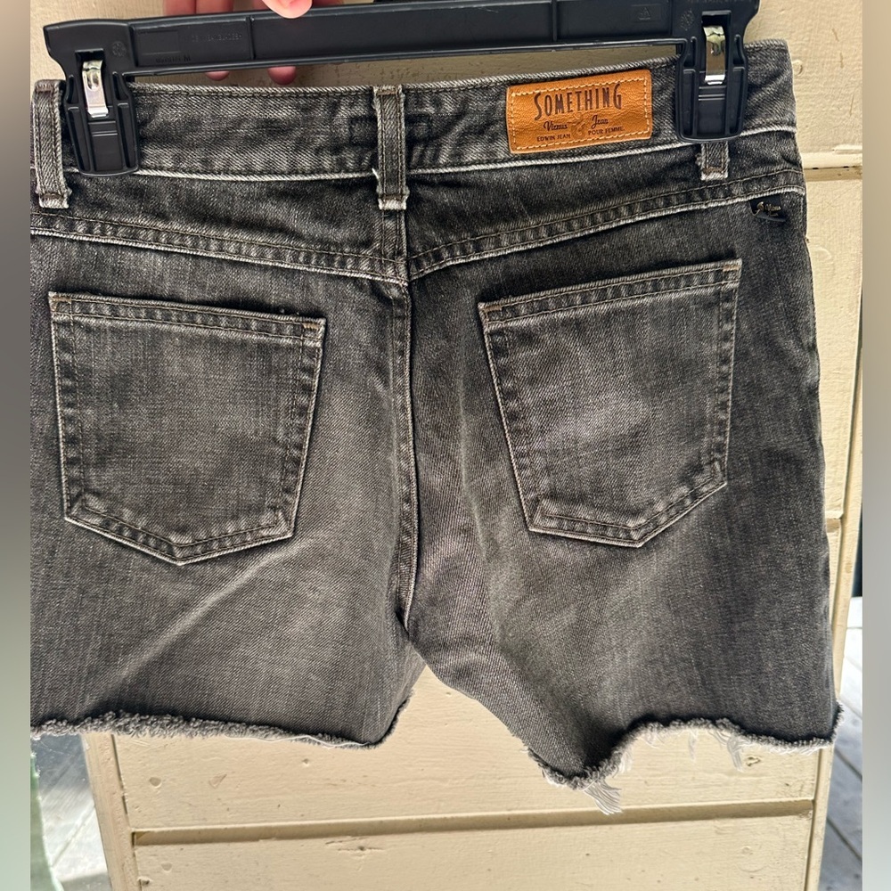 Edwin Something-Cut Off Jean Shorts-Size 28 - Picture 8 of 11
